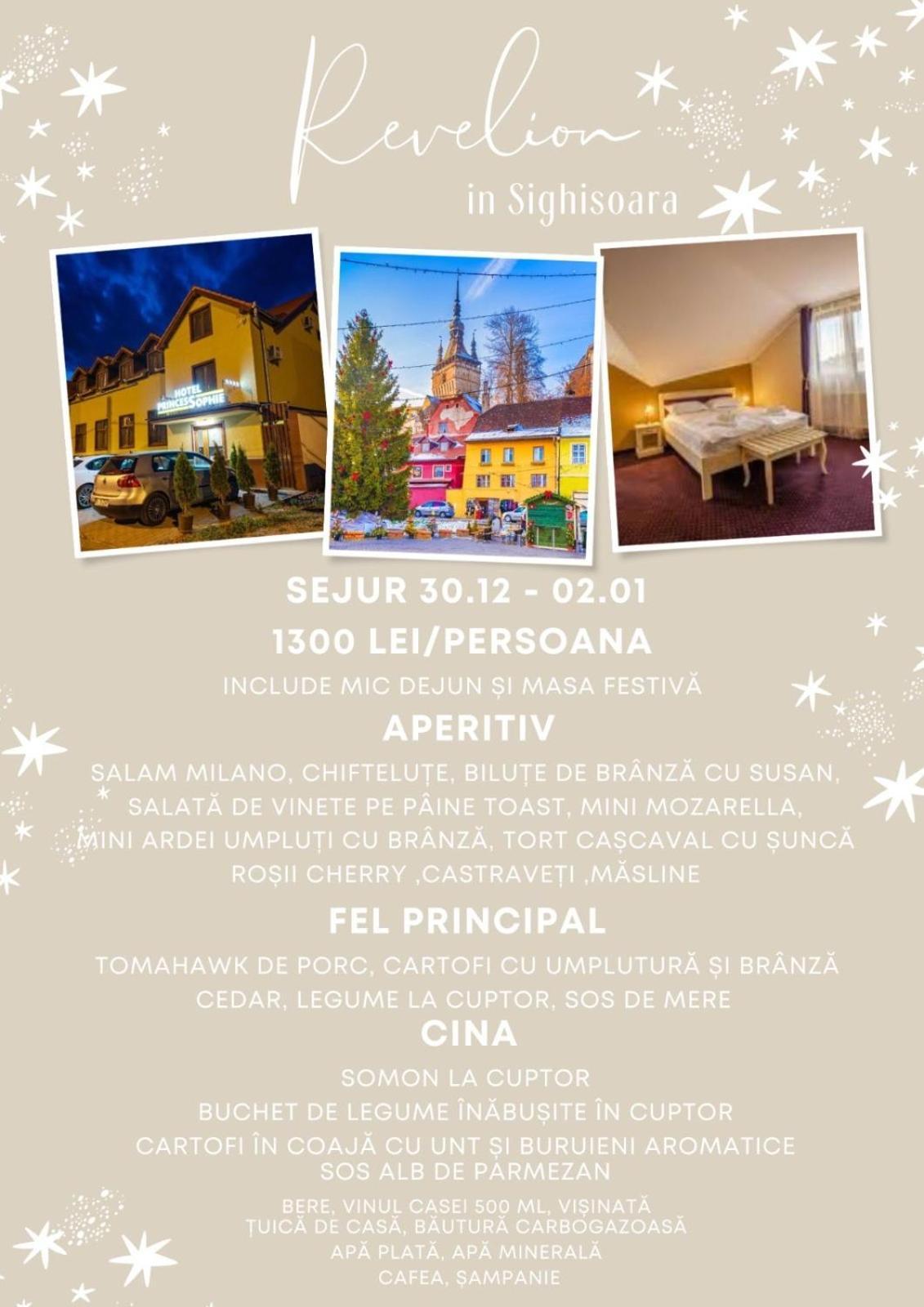 Hotel Princessophie Sighisoara Luaran gambar